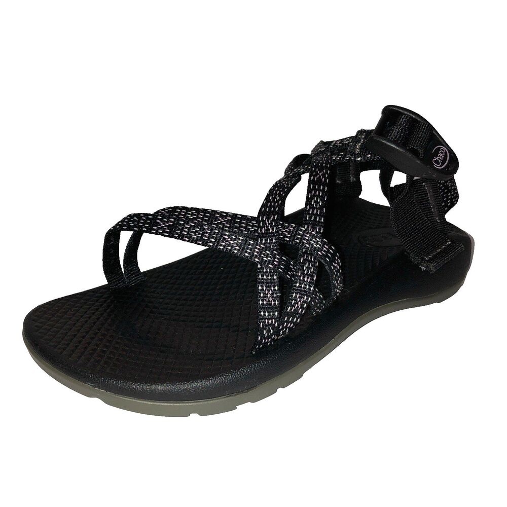 Chaco ZX/1 Sandals Black Hugs Kisses Ecotread J180152 Kids/Juniors Size 3 Shoes